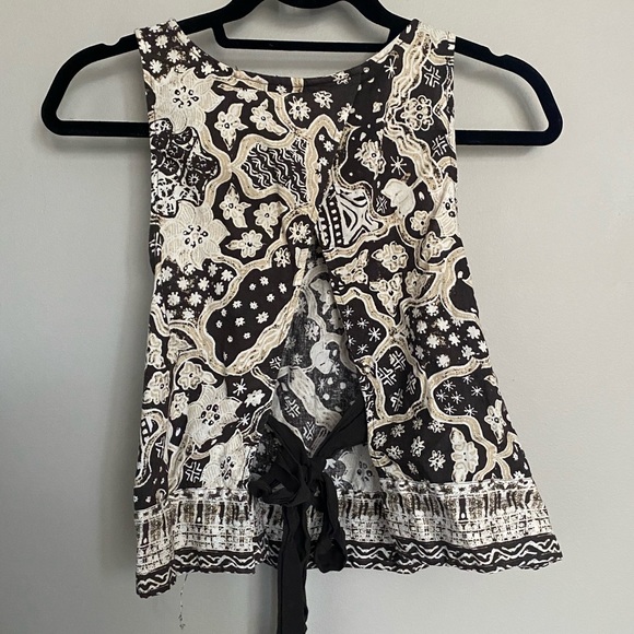Free People Neutral Top, Size Small - Picture 3 of 5